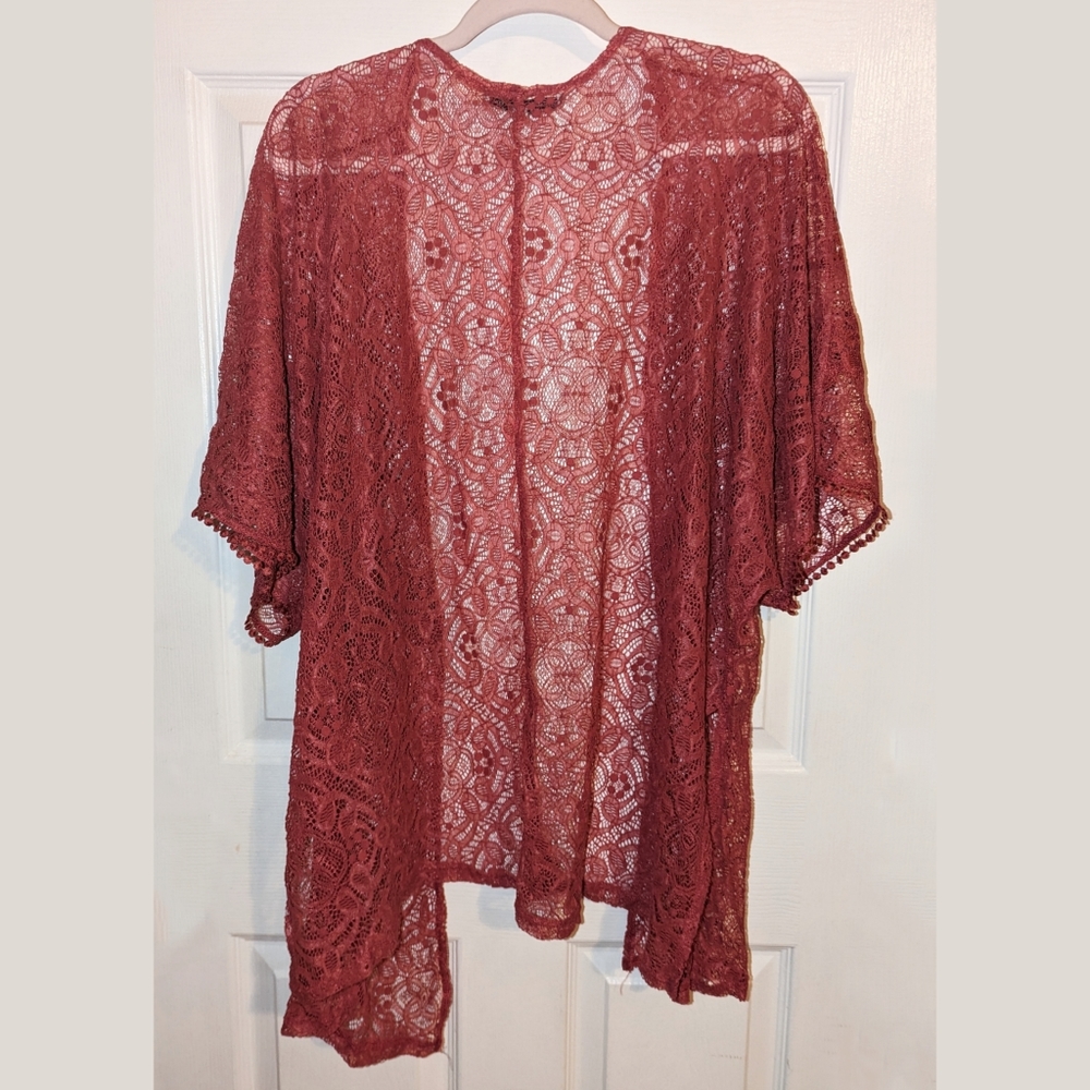 Absolutely Famous lace kimono